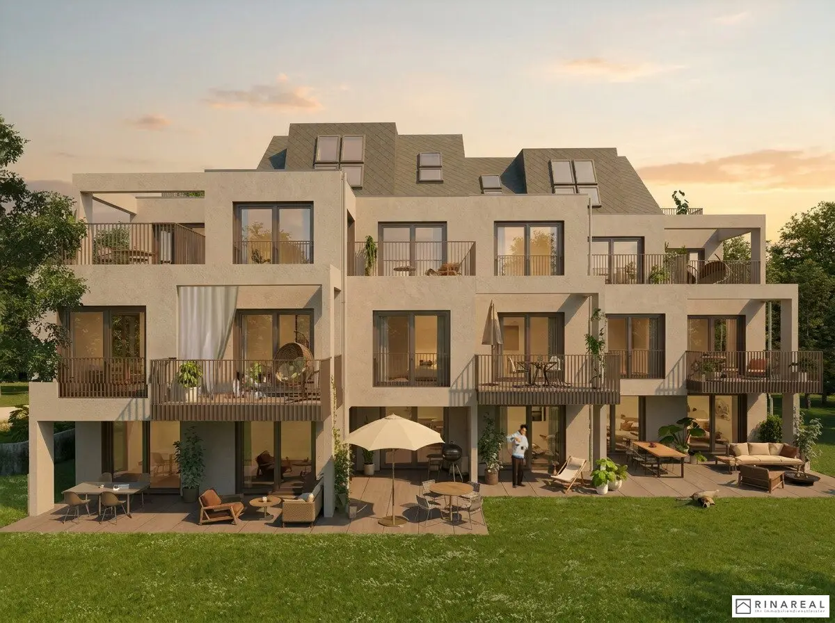 MYRIA | Exclusive 2-room attic apartment in quiet location (1st attic floor) | 64 m² living area | 2 terraces with total 15 m² | Hadersdorf (Top 7)