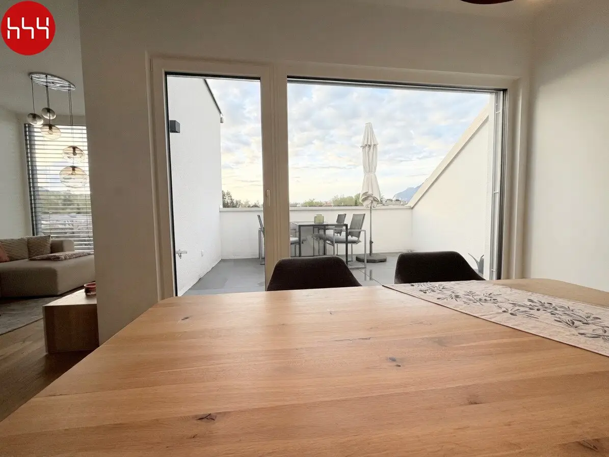 Wohnen über den Dächern von Liefering – stilvolle 2-Zimmer-Wohnung mit traumhafter Dachterrasse!