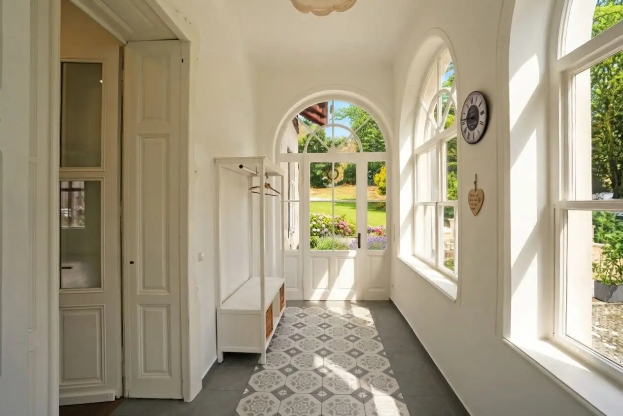 Eingangsbereich in der Ostveranda