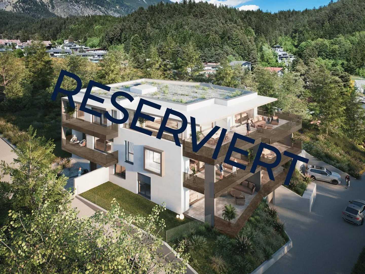 Top W06, 4-Zimmer-Penthousewohnung in exklusiver Ruhelage, "Residenz Vista Birkenweg", 6068 Mils