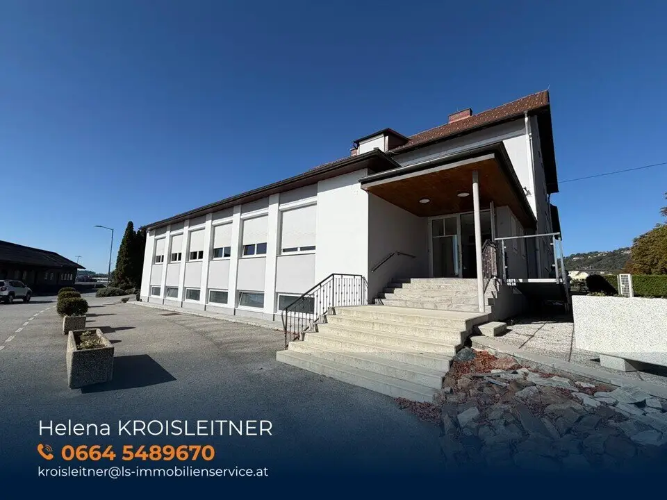 Gastronomy space in prime location directly opposite the train station in Hartberg for rent