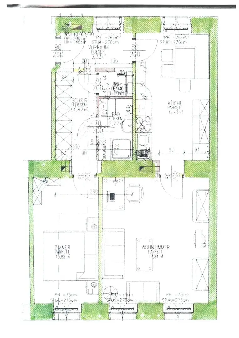 EINMALIGE GELEGENHEIT  2,5-Zimmer-Wohnung mit ca. 55 m² in Wien-Ottakring – Ihr neues Zuhause!