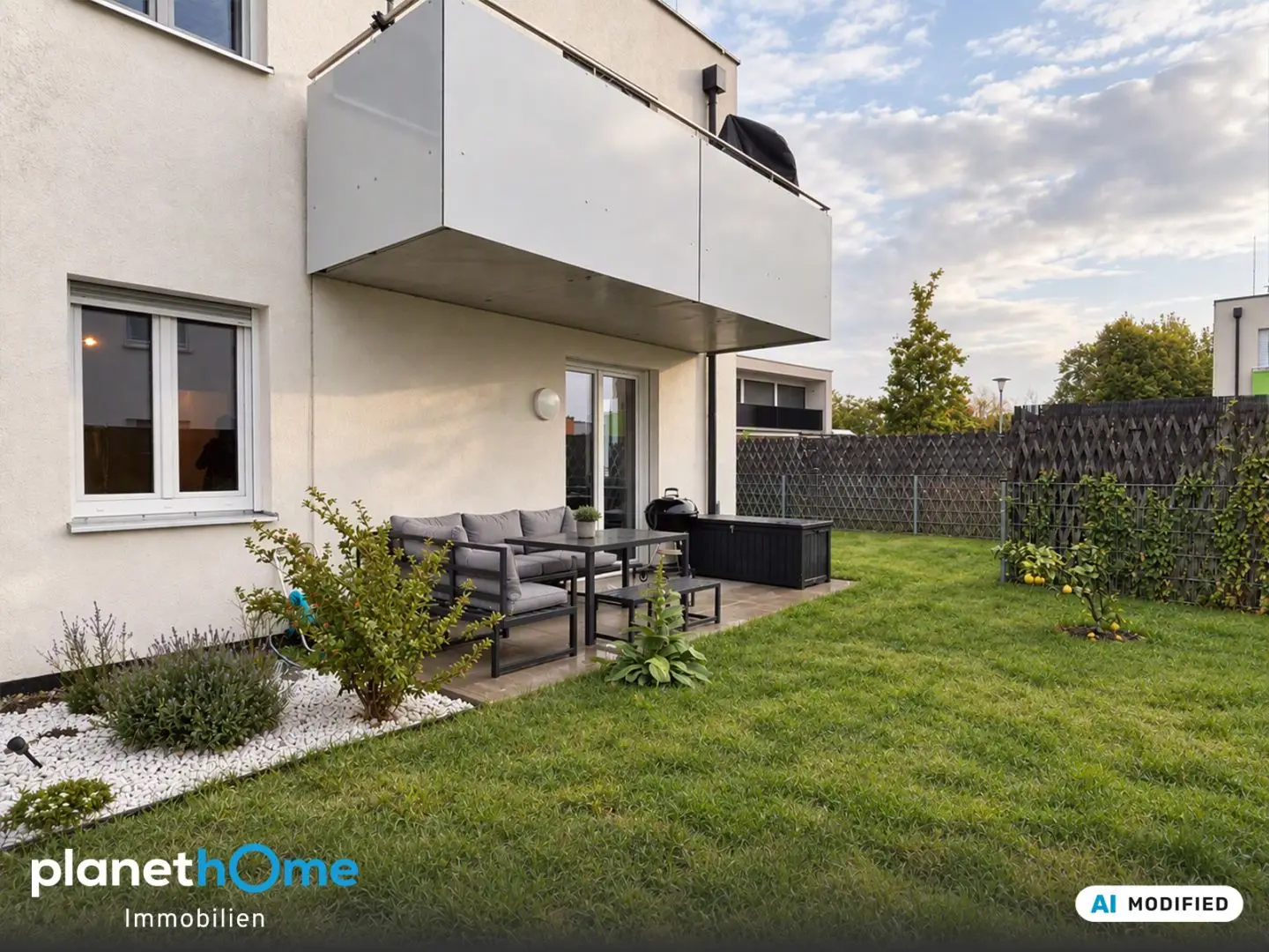 Ruhige Wohnung mit Eigengarten und Südterrasse