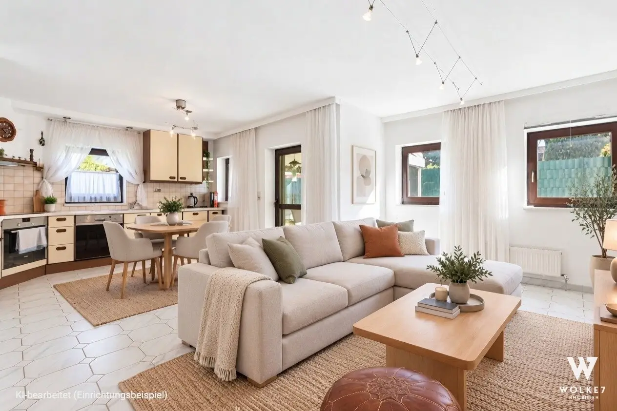 Charmantes Kleingartenhaus - 4 Zimmer, Wintergarten &amp; U1-Nähe | Ganzjähriges Wohnen im Kleingarten