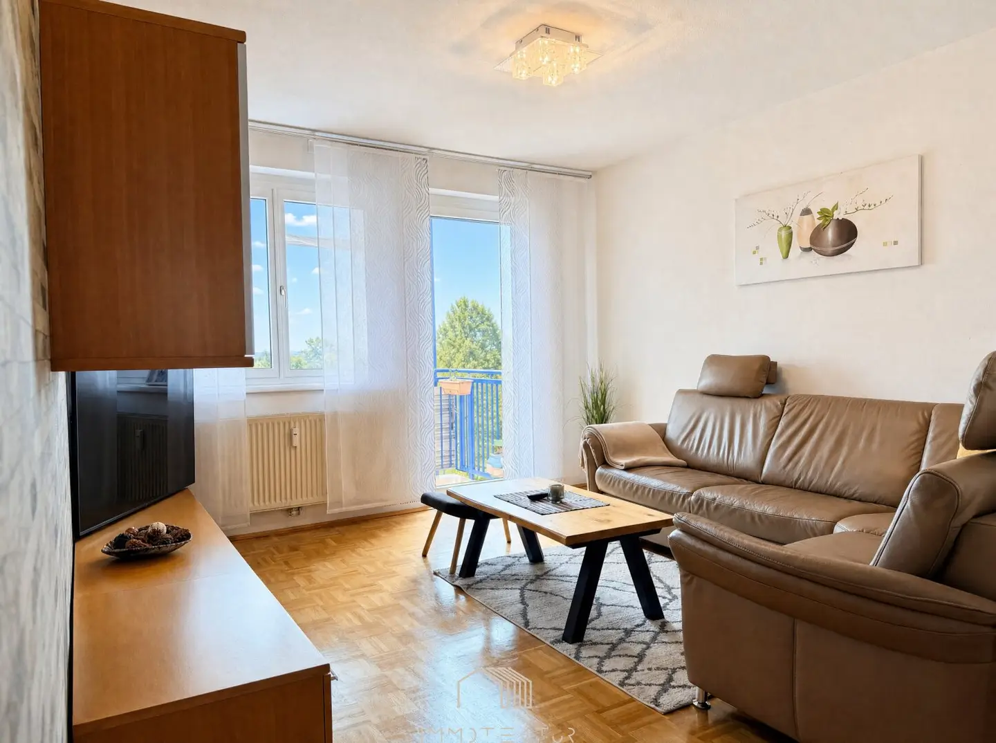 FAMILY(T)DREAM : 3-room apartment with garage, 2 balconies and PANORAMIC VIEW <3