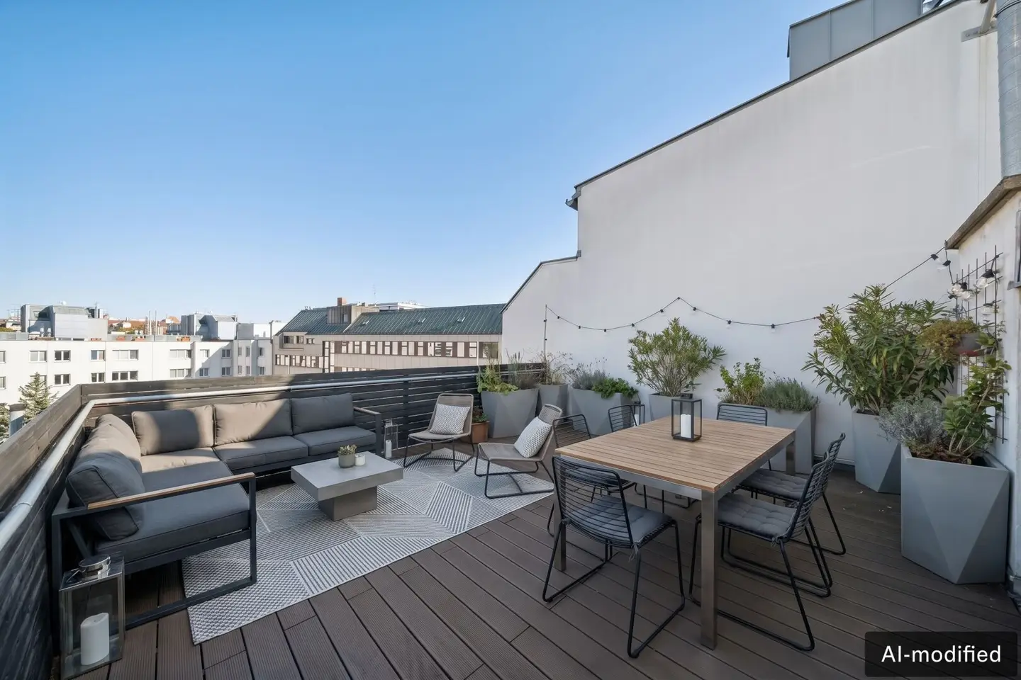 Dachterrasse ( Visualisierung )