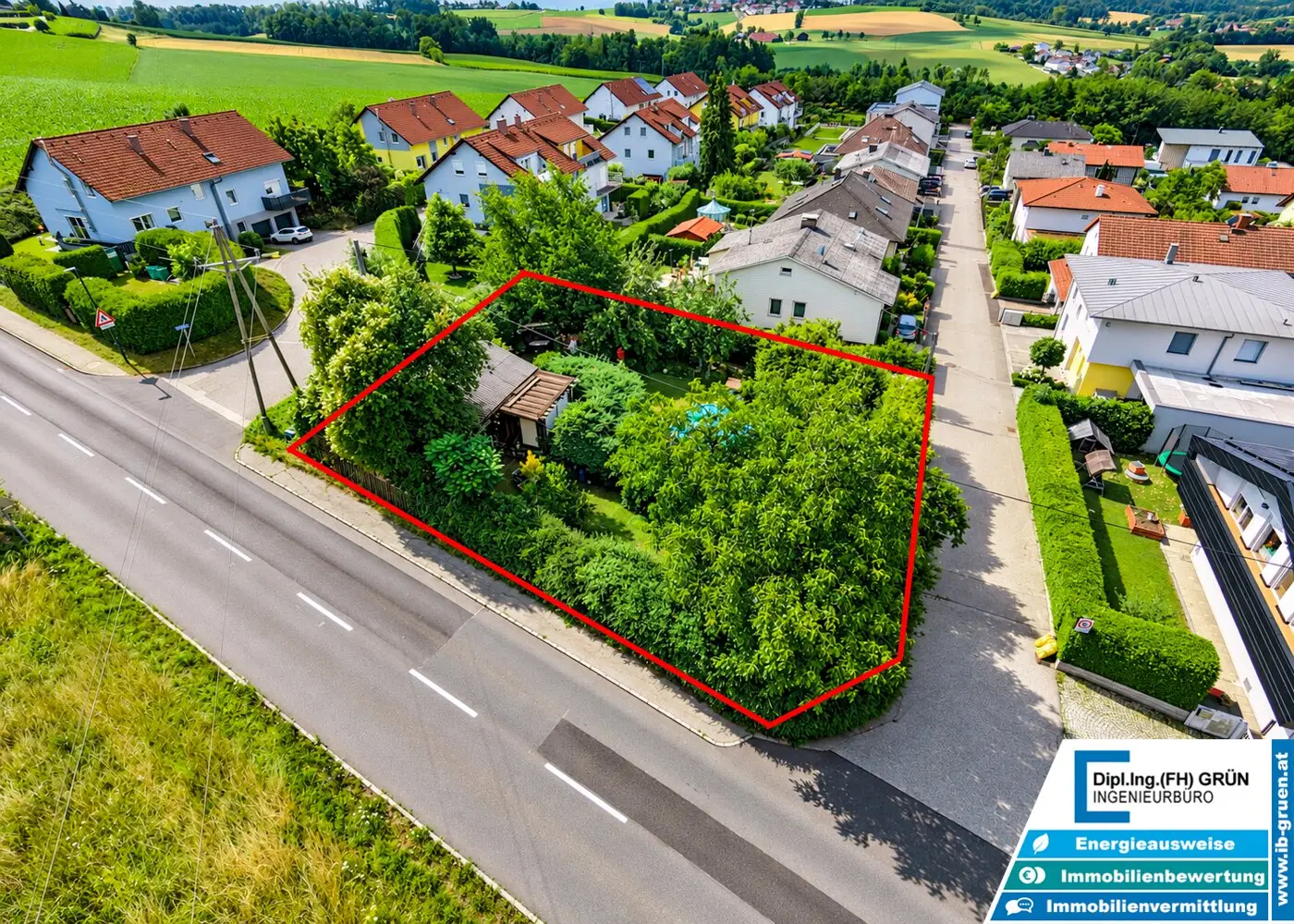 Leistbarer Baugrund, kein Bauzwang – 691 m² in Straßham bei Linz