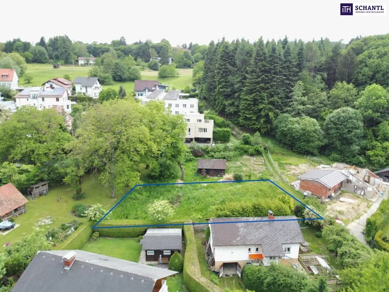 Am Waldrand bauen – und trotzdem nah zur Stadt!