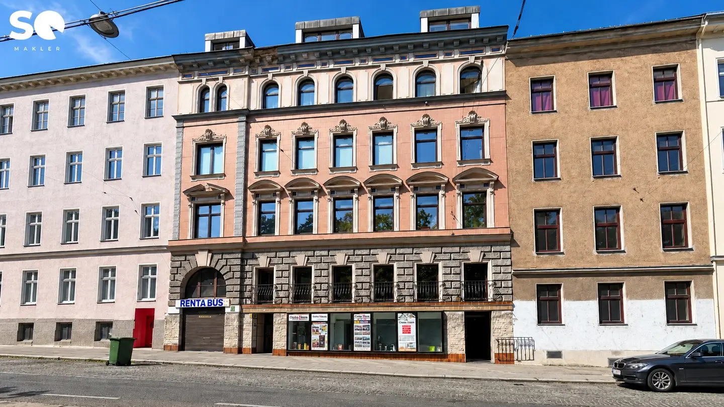 # SQ - ZINSHAUS MIT ENTWICKLUNGSPOTENZIAL IN MEIDLING – 20 EINHEITEN, CA. 1.612 M² NUTZFLÄCHE, HOHER LEERSTAND