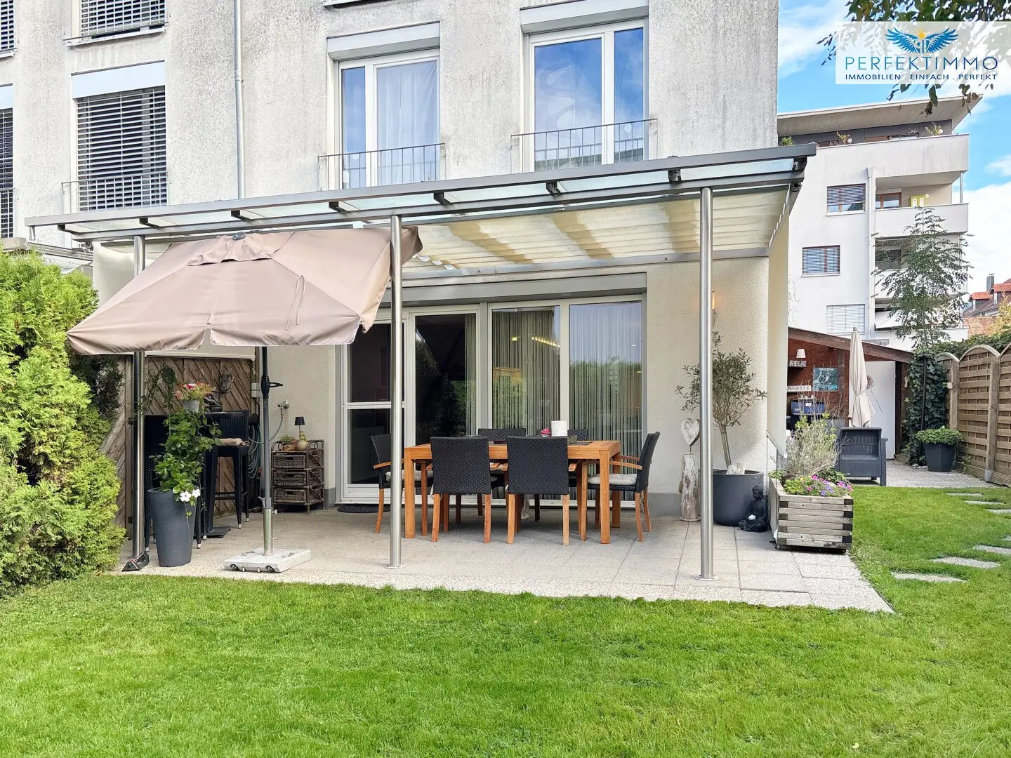 4-Zimmer-Gartenwohnung auf zwei Ebenen
