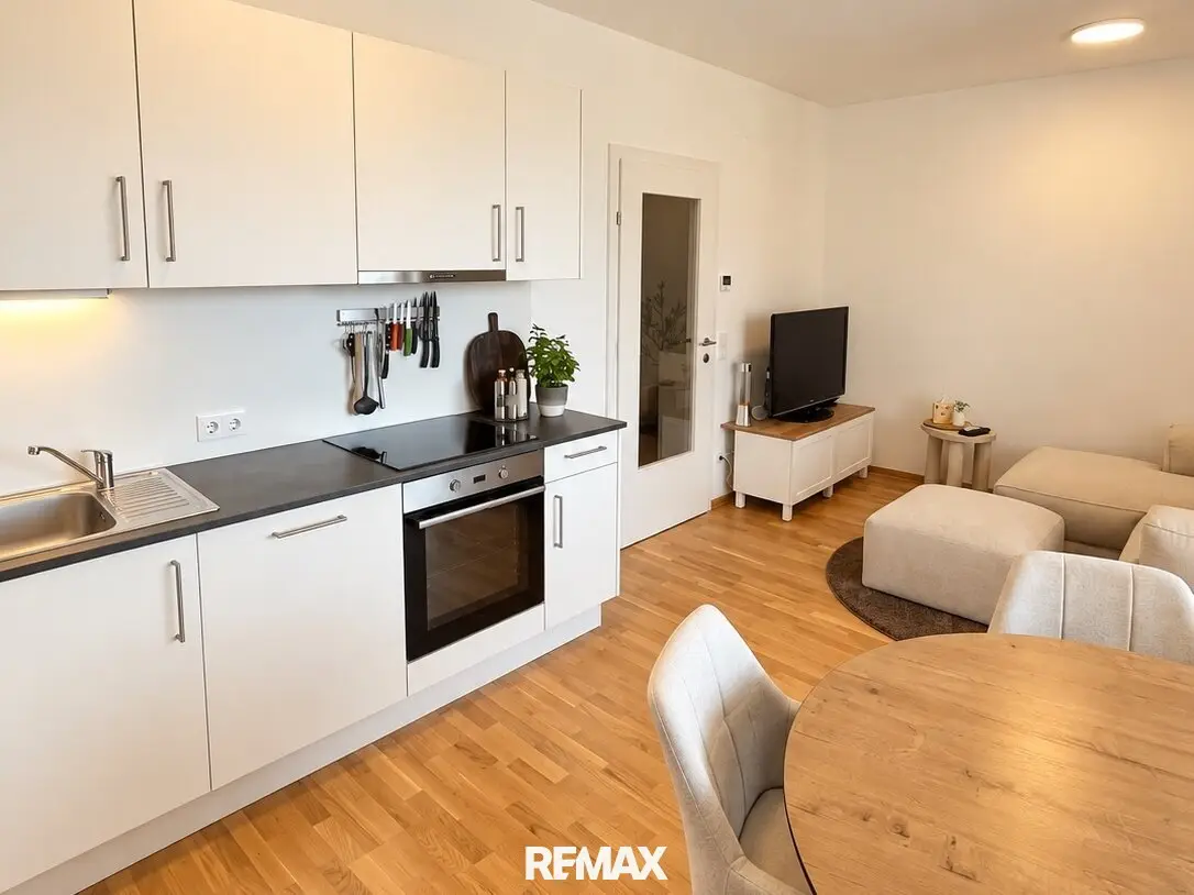Moderne 2-Zimmer-Wohnung mit Loggia und Tiefgaragenplatz in Gleisdorf
