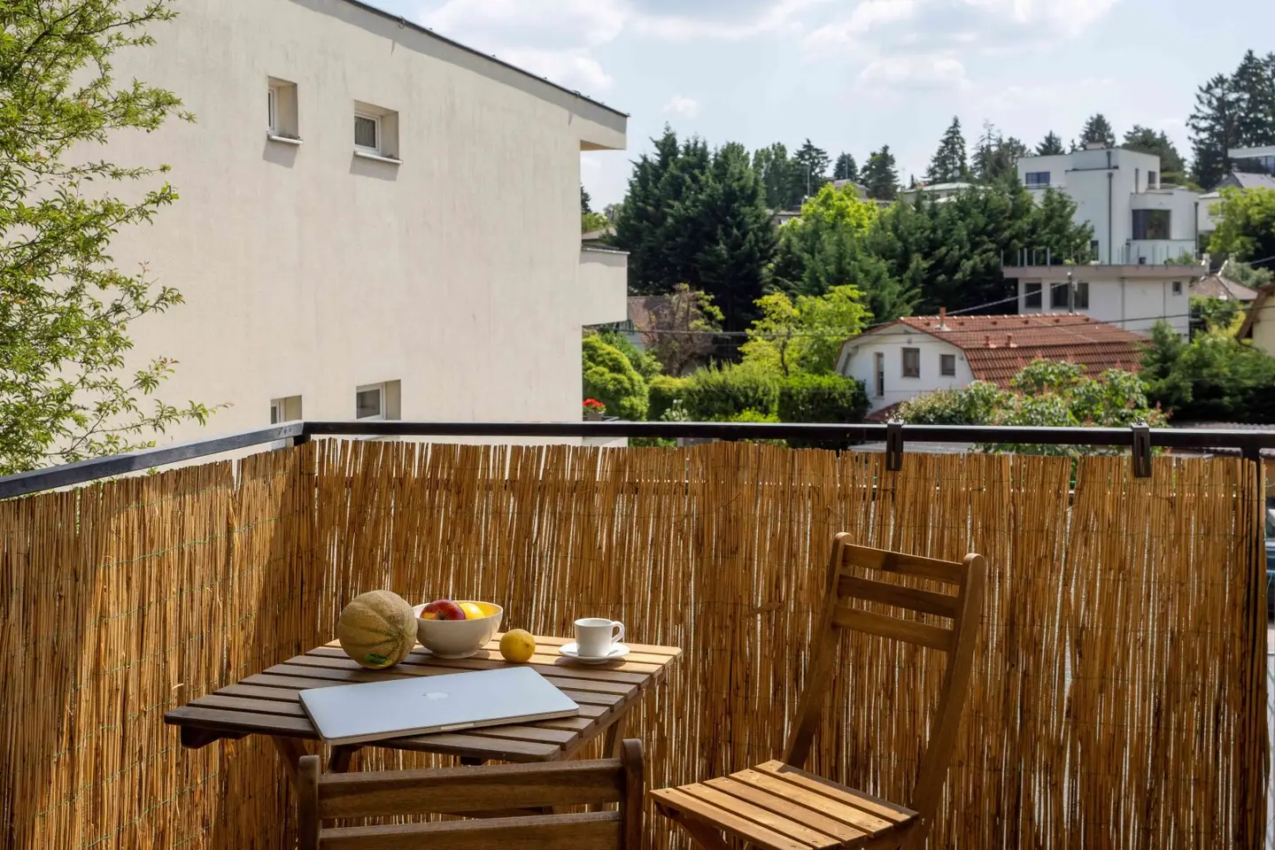 Helle Wohnung mit Balkon (Erstbezug, vollmöbliert); Garage möglich