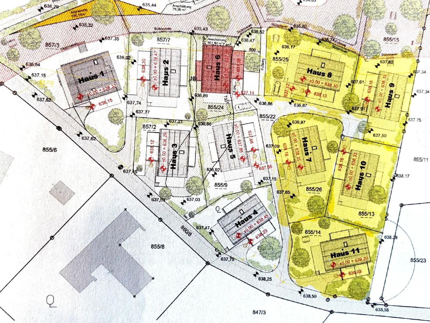 Baugrund Hinterstoder Lageplan