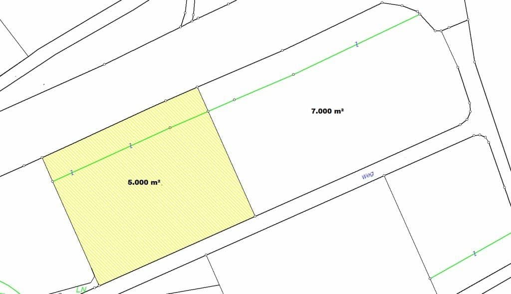 Betriebsbaugrund auf Basis Baurecht direkt an der B 1   5000  m2 verfügbar