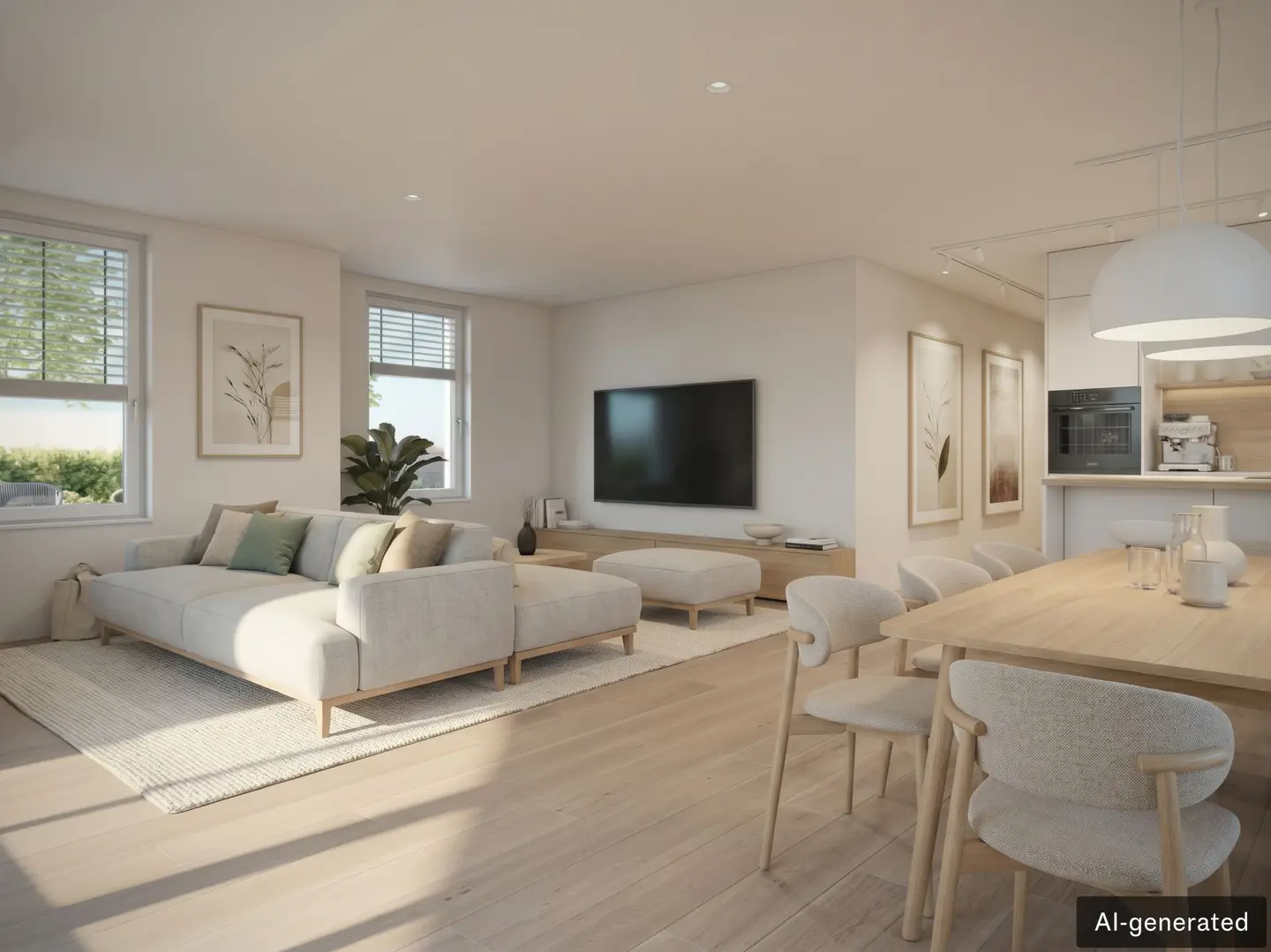 Lichtdurchflutete Erdgeschosswohnung mit Privatgarten