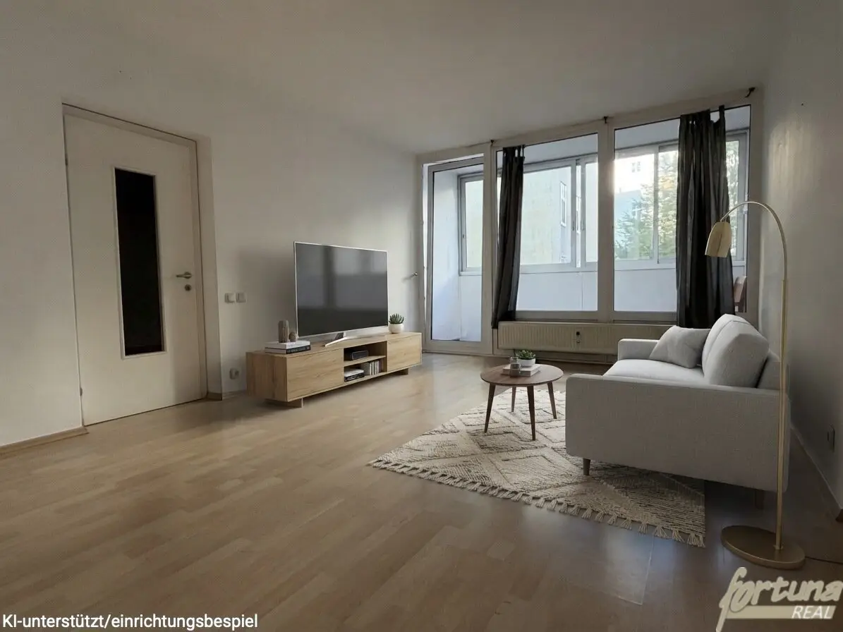 Wohnung mit Loggia / Innenhoflage – vielseitig gestaltbar