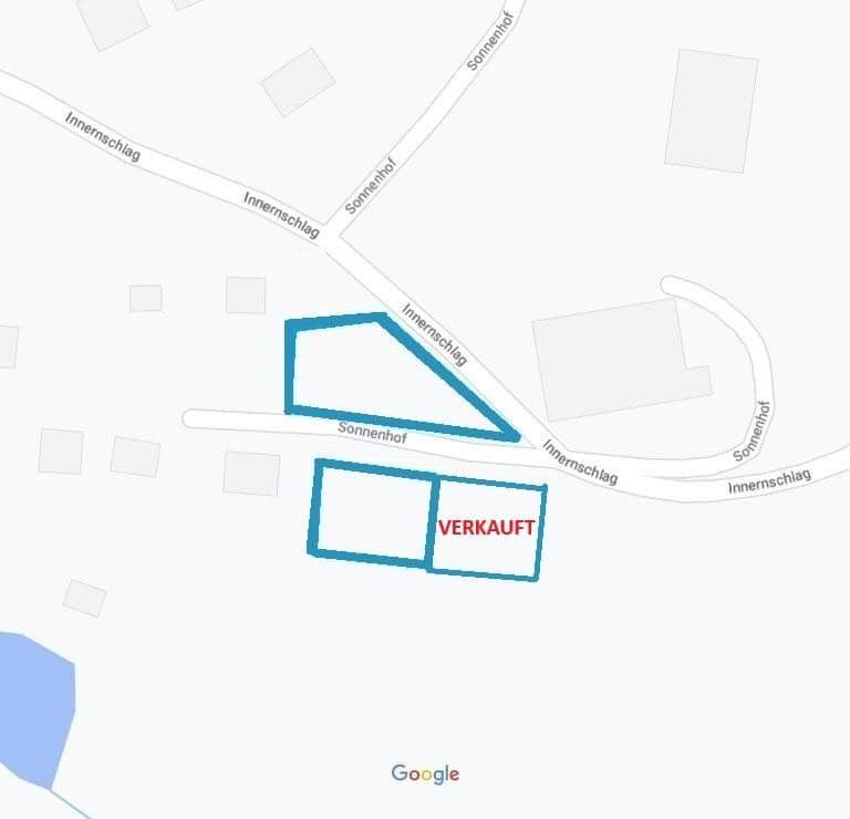 2 Baugrundstücke mit Ausblick in Innerschlag - 613 m² + 1121 m²