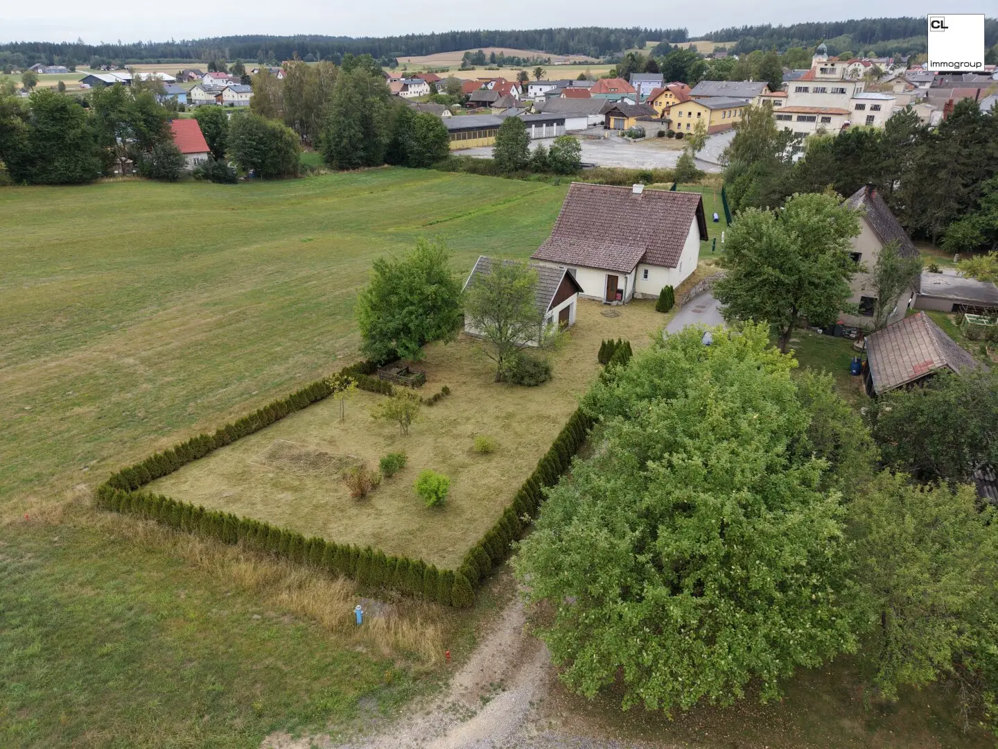 Attraktives Baugrundstück in Eggern mit bestehender Bebauung und Neubaupotenzial