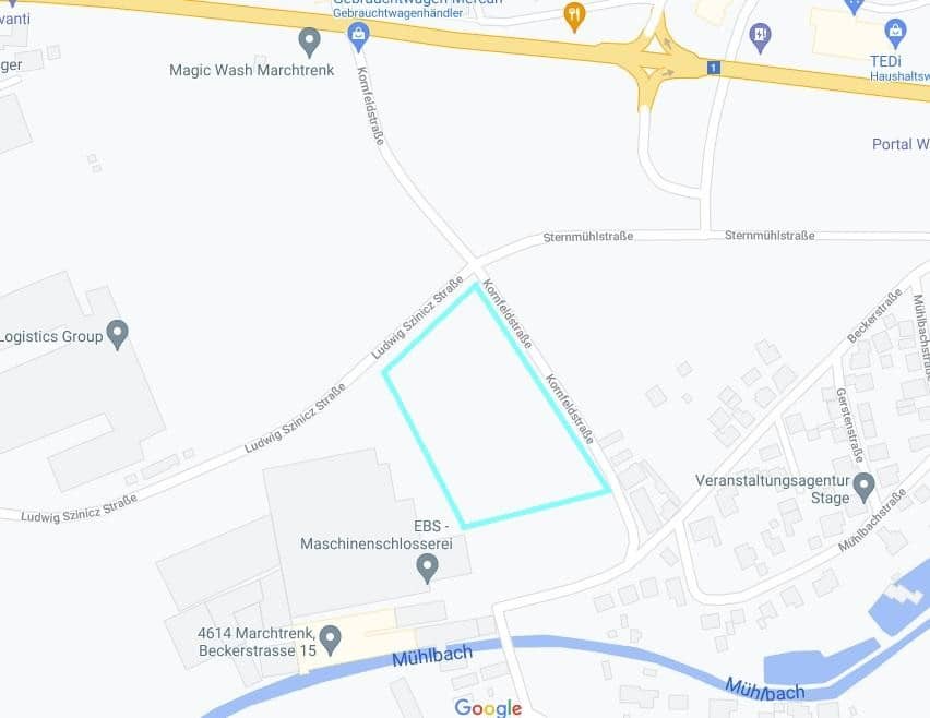 Apartment with building rights for hall construction near Spinnerei Becker TGW and enclosers? Hmm not good