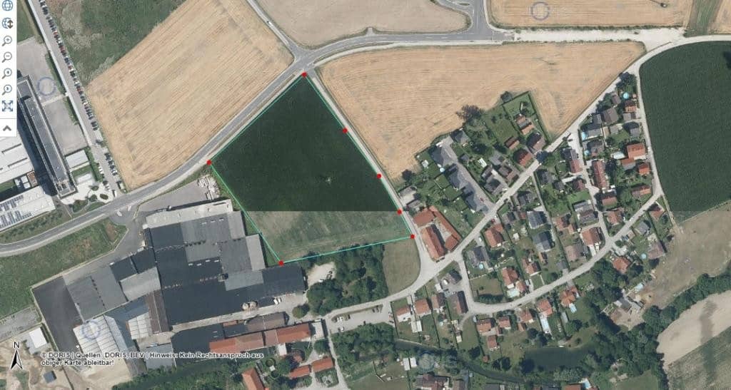 Apartment with building rights for hall construction near Spinnerei Becker TGW and enclosers? Hmm not good