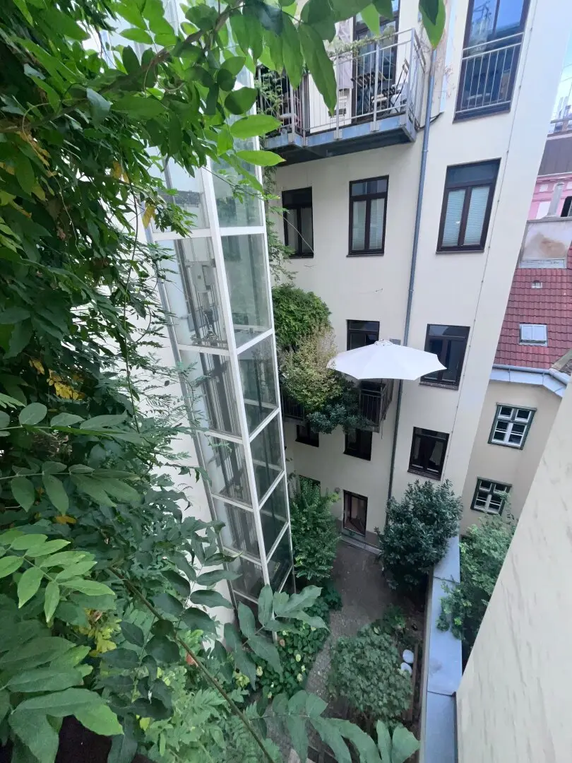Ausblick Wohnzimmer