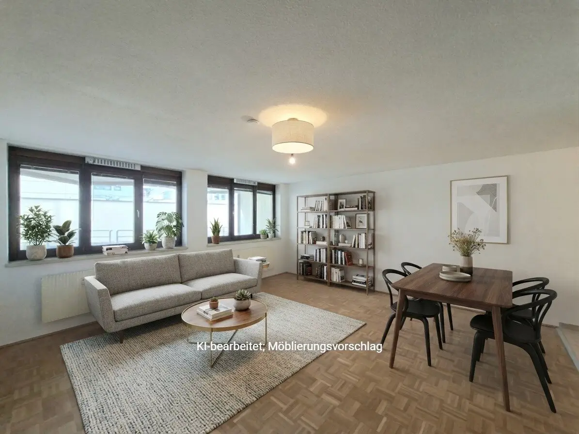 PROVISIONSFREI VOM EIGENTÜMER! INTERESSANTE 2-ZIMMER EG-WOHNUNG MIT LOGGIA NÄHE U4!