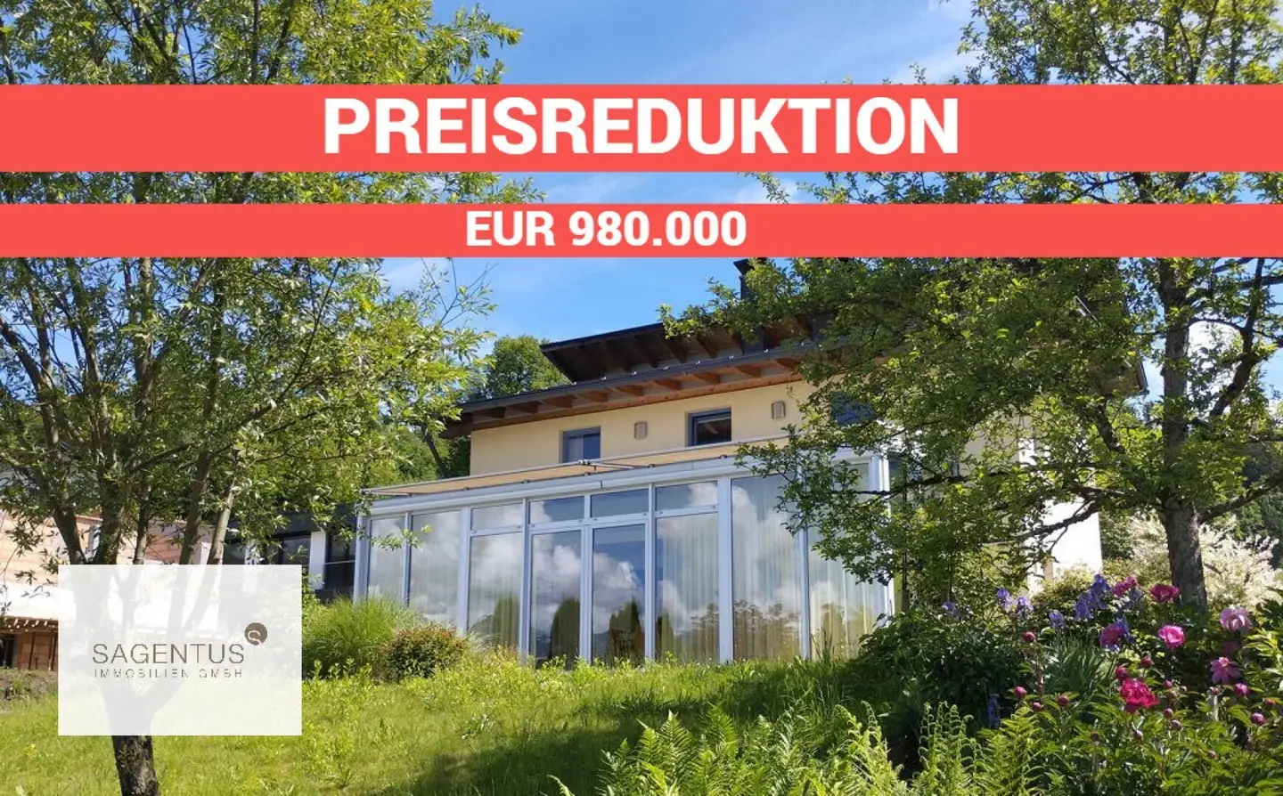Reduzierter Preis:Großes Einfamilienhaus mit Einliegerwohnung in traumhafter Sonnenlage im Kurort Bad Häring zu kaufen