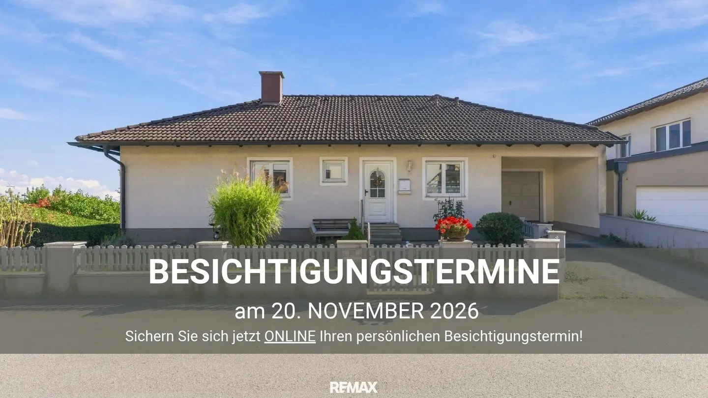Bungalow in einer der schönsten Lagen von Leonding und Weitblick ins Grüne