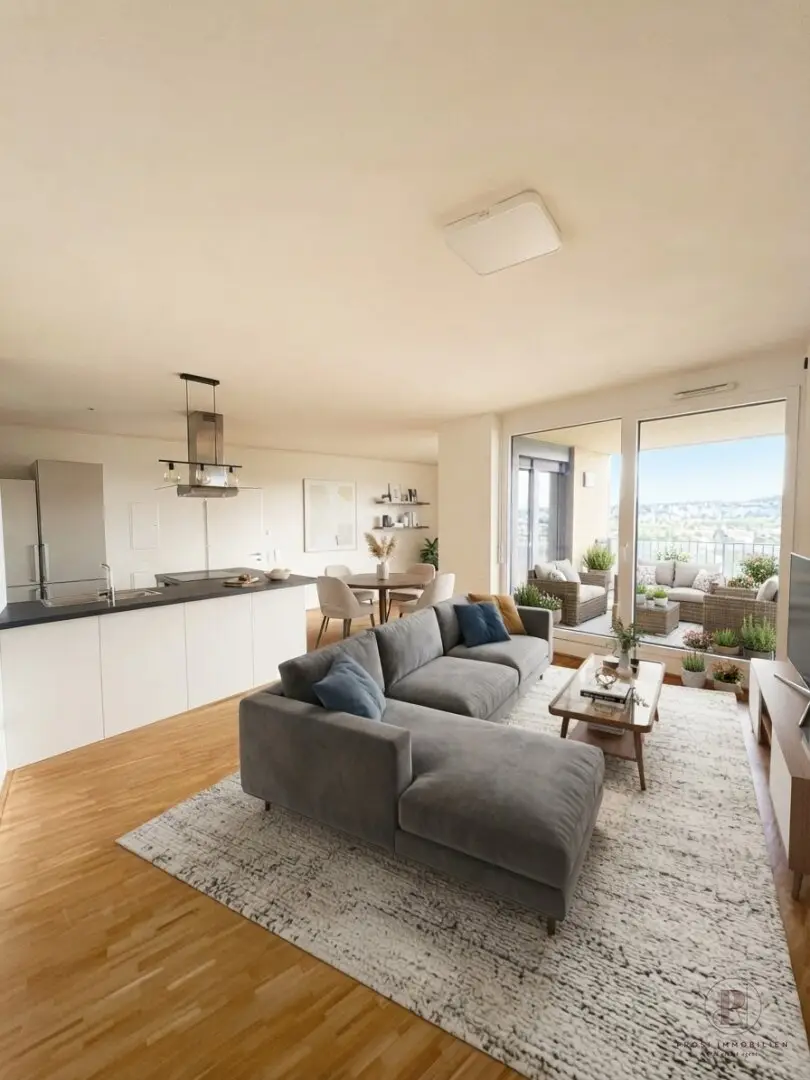 *moderne 4-Zimmer-Penthousewohnung mit Terrasse &amp; Küche in Graz-Liebenau*