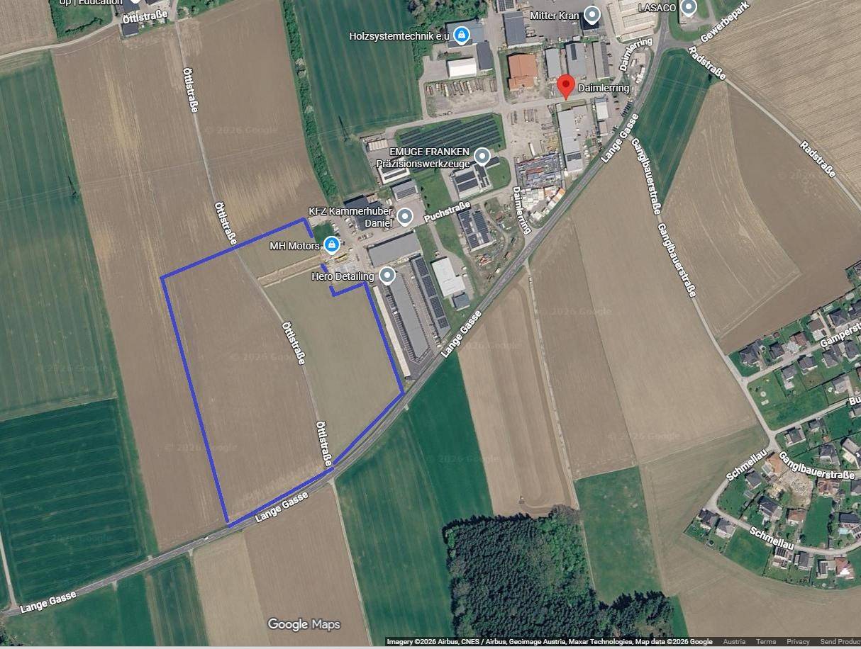 Apartment industrial plot up to 50,000 m² de