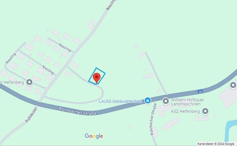 Grundstück in Neuling – Baugrund für Doppelhaus, Plan vorhanden