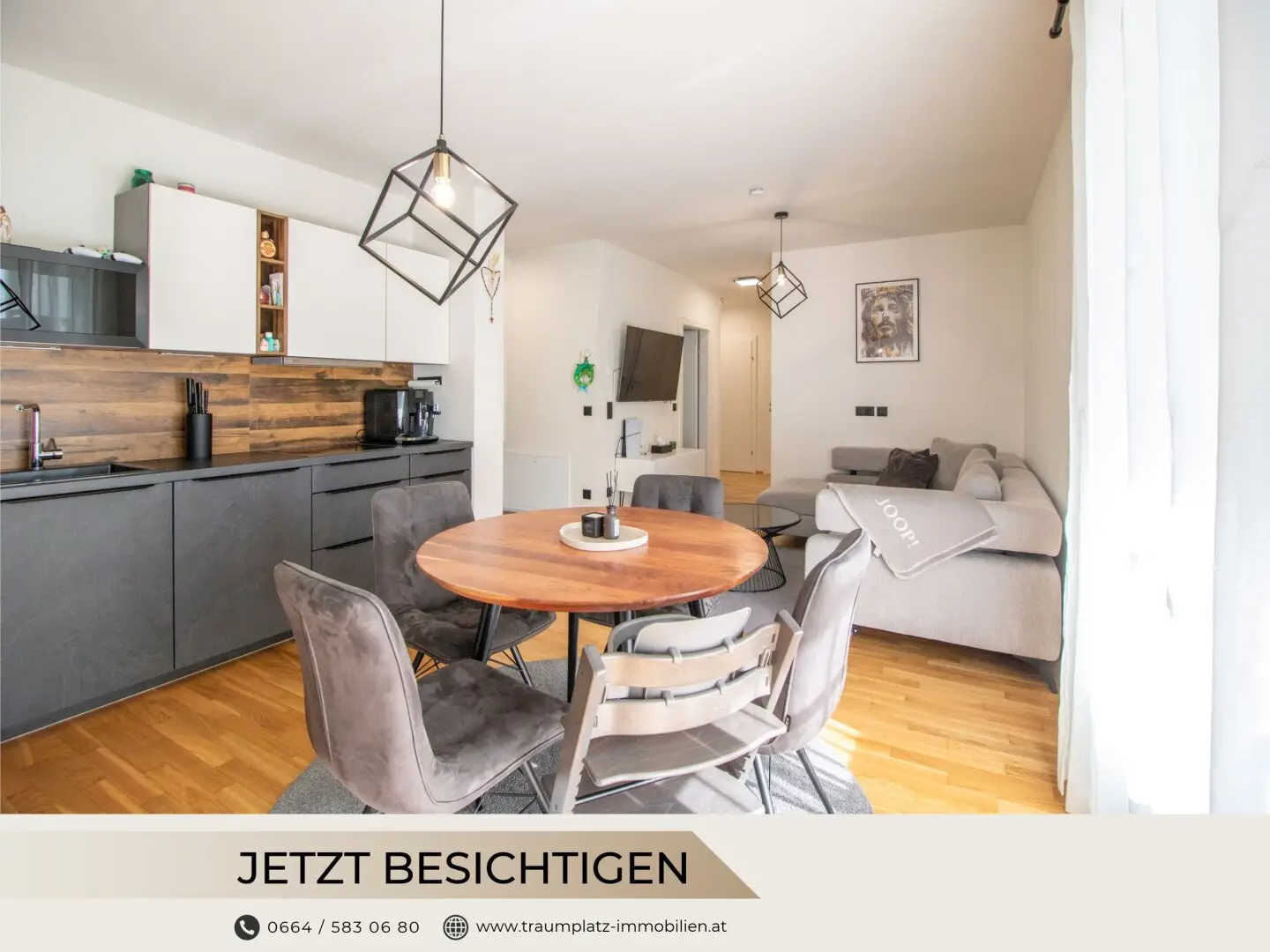 Modern 4-room garden apartment with underground car park in Premstätten