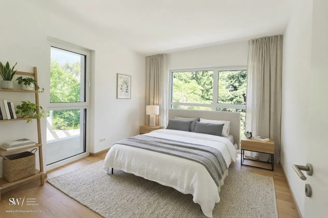 3-room apartment with 2 balconies and green view! Families - Couples - Nature lovers