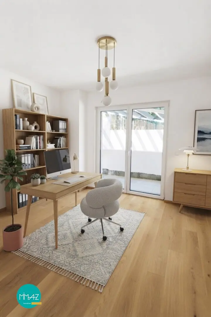 Einrichtungsvorschlag als Home-Office KI-generiert