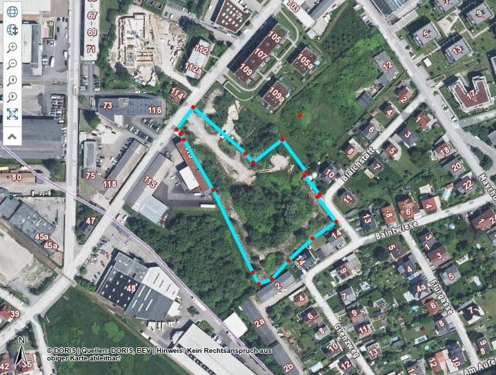11.167 m² Betriebsbaugebiet -   MB Widmung + . 2800 m² Nachbargrundstück-es gibt auch Planungsentwürfe KAUF ODER MIETE MÖGLICH