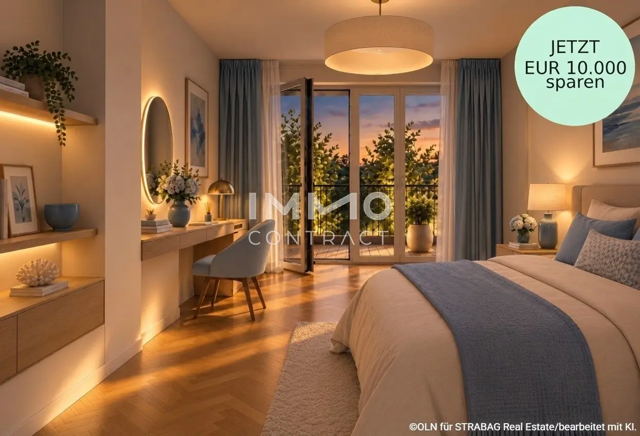 Top-Grundriss & großzügiger Balkon: NEU & bereits in Bau (Fertigstellung ca. Q4/2027)