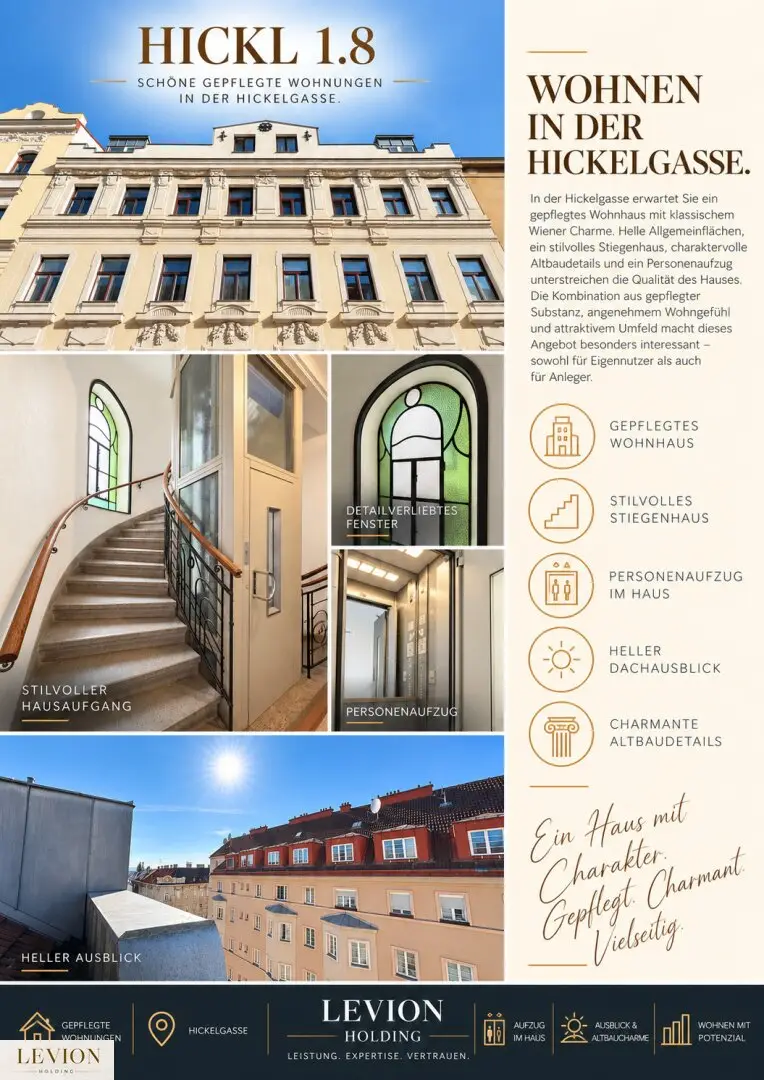 ***HICKL 1.8 – Bestandswohnungen &amp; Dachgeschosswohnung mit Potenzial***