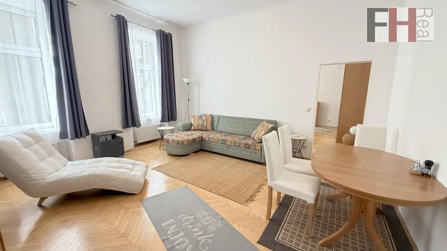 Renovierte 2-Zimmer-Wohnung in ruhiger, zentraler U4-Bahn Nähe !