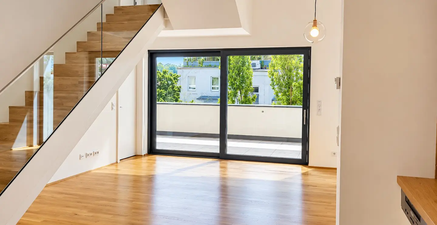 Exklusive Maisonette mit Panoramadachterrasse über den Dächern von Linz