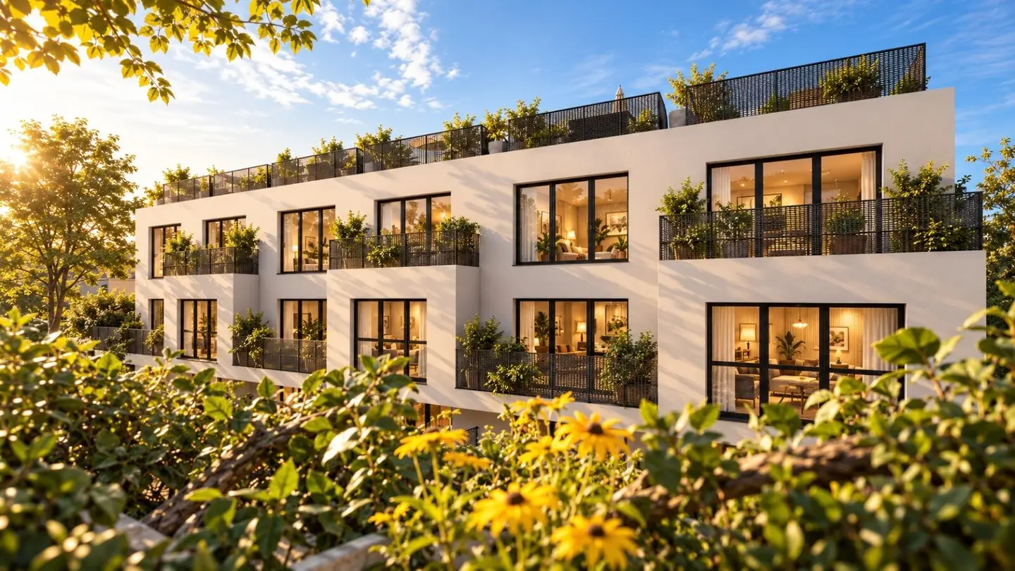 WOW! Projektierte Reihenhäuser in Purkersdorf: 121 m², 5 Zimmer, Balkon, Terrasse &amp; Garage und Pool