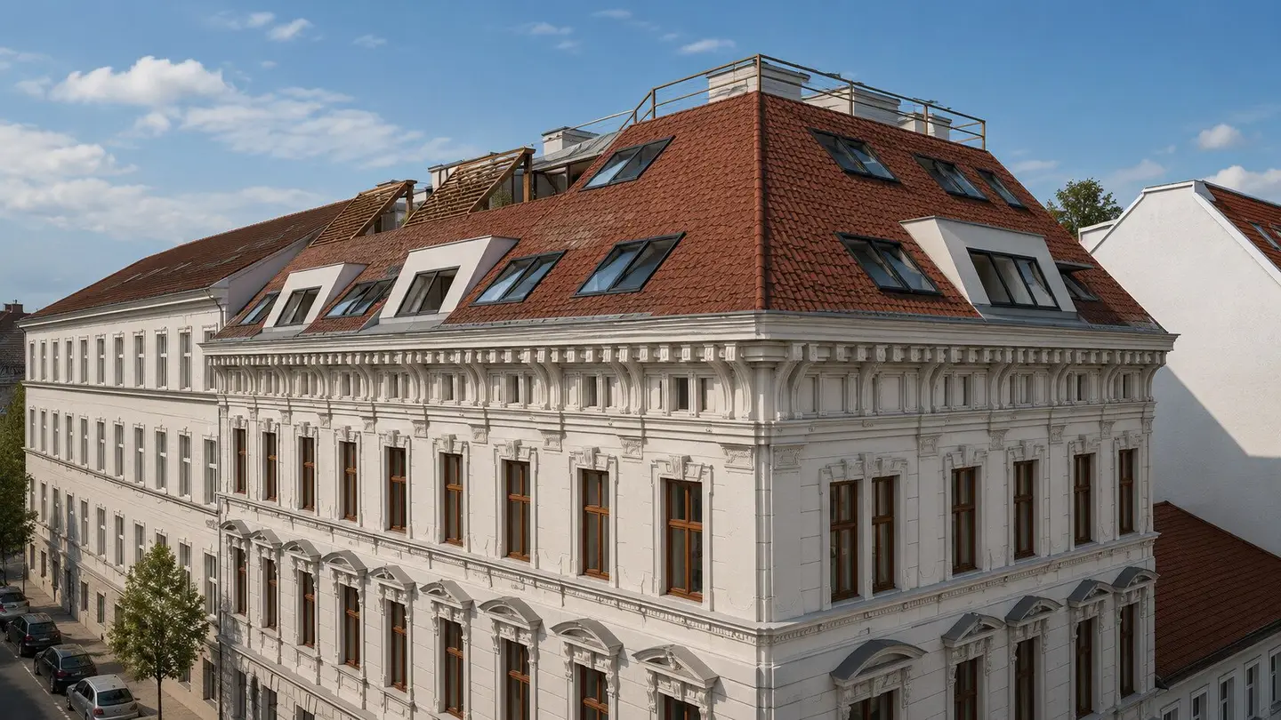 TOPLAGE / HERRMANNGASSE 1A / 93,20 m2 DACHWOHNUNG PLUS Terrasse