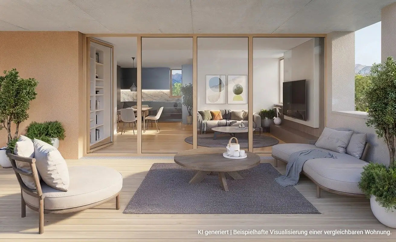 3-Zimmer-Wohnung mit großem Südostbalkon | Top 05 | Arzl im Pitztal