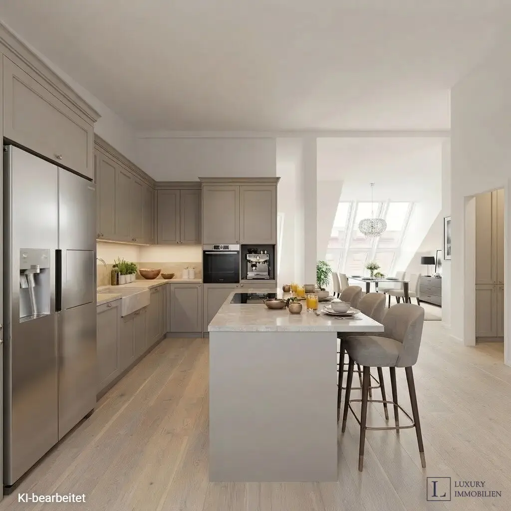 Penthouse in 1050 Wien – Lift direkt in die Wohnung, Terrasse mit Fernblick