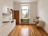 Centrally located 2-room apartment with balcony in Graz city center directly by Graz Augarten