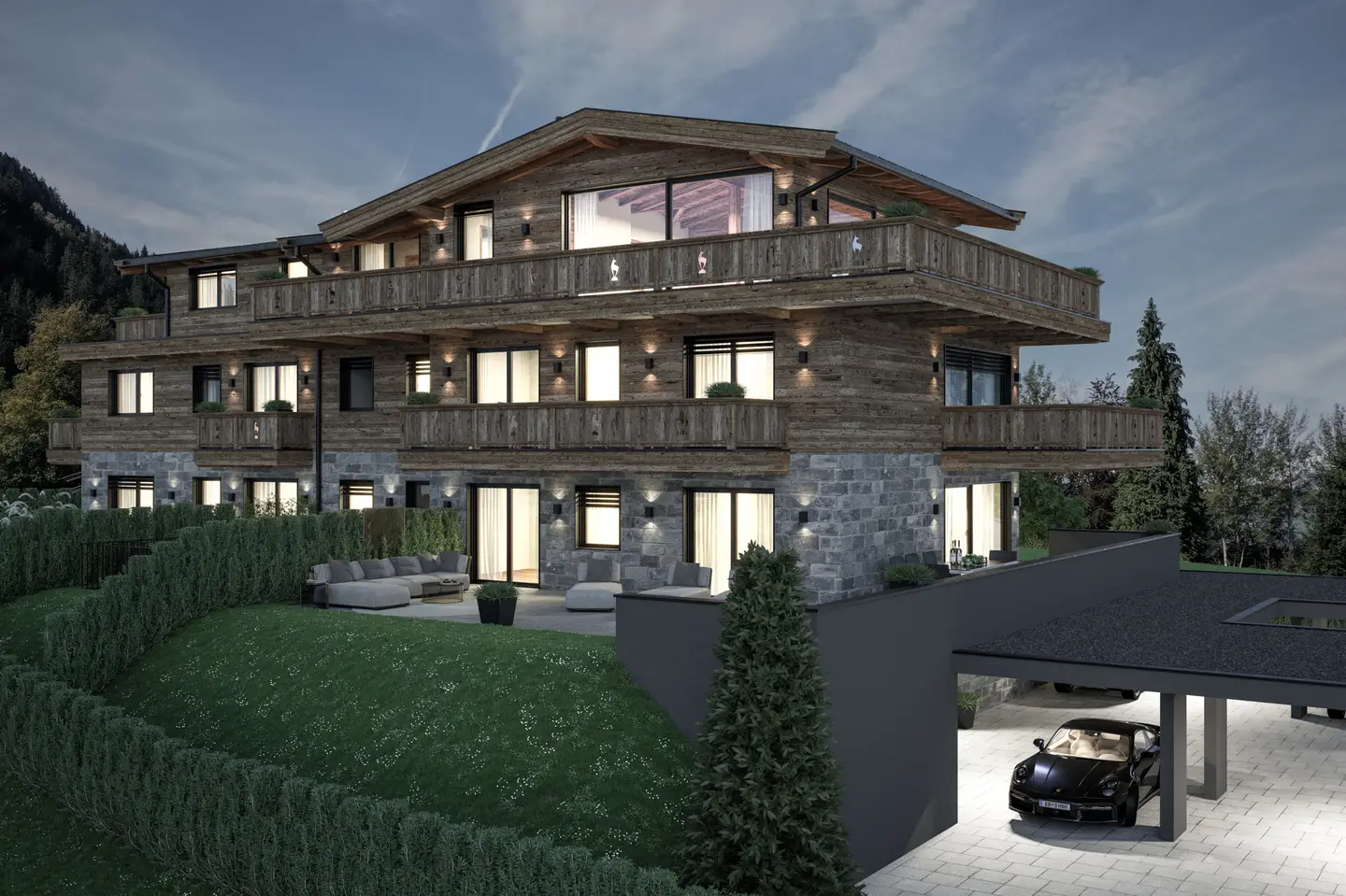 Wohnung mit Kaiserblick und Skiausfahrt am Hahnenkamm