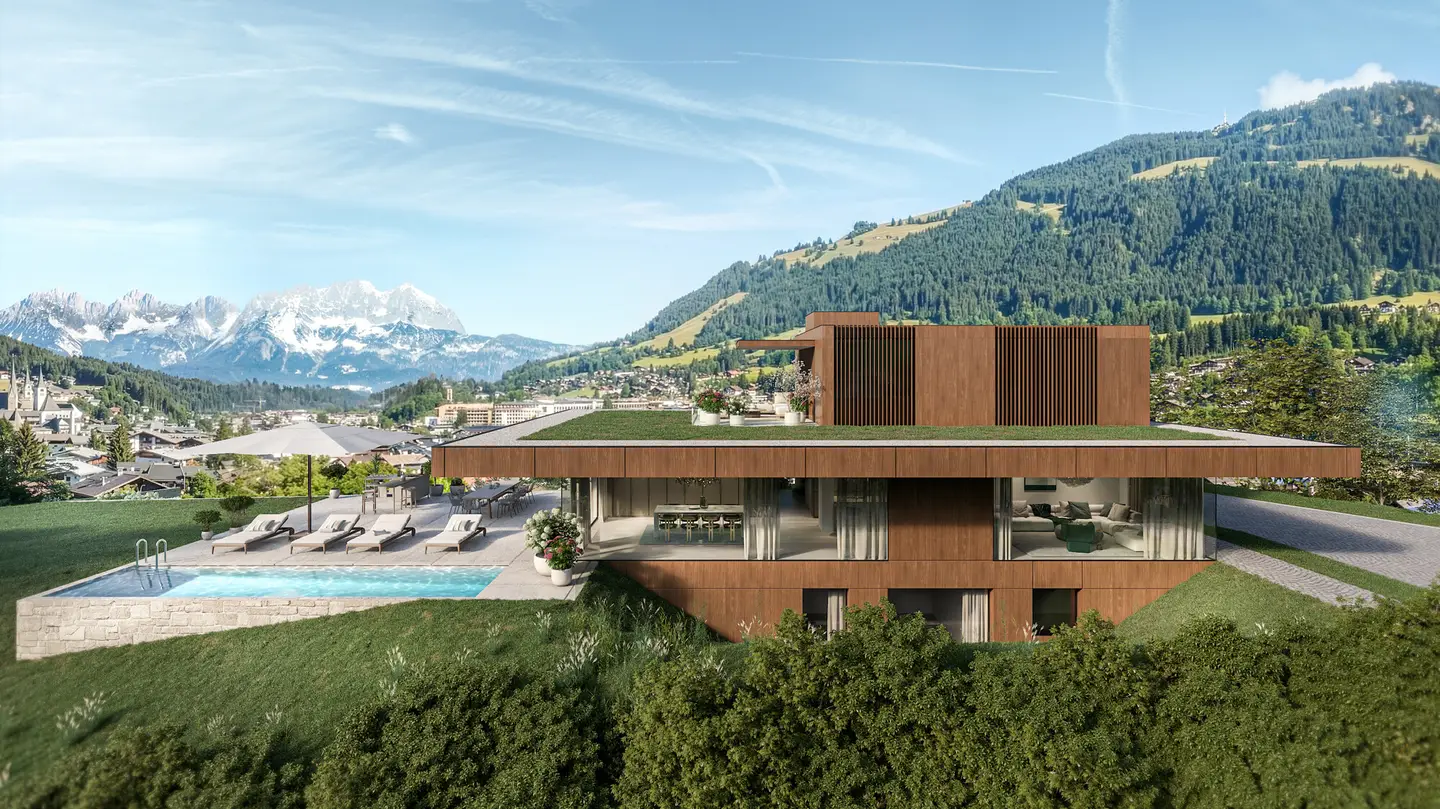 Apartment with panoramic view and private pool