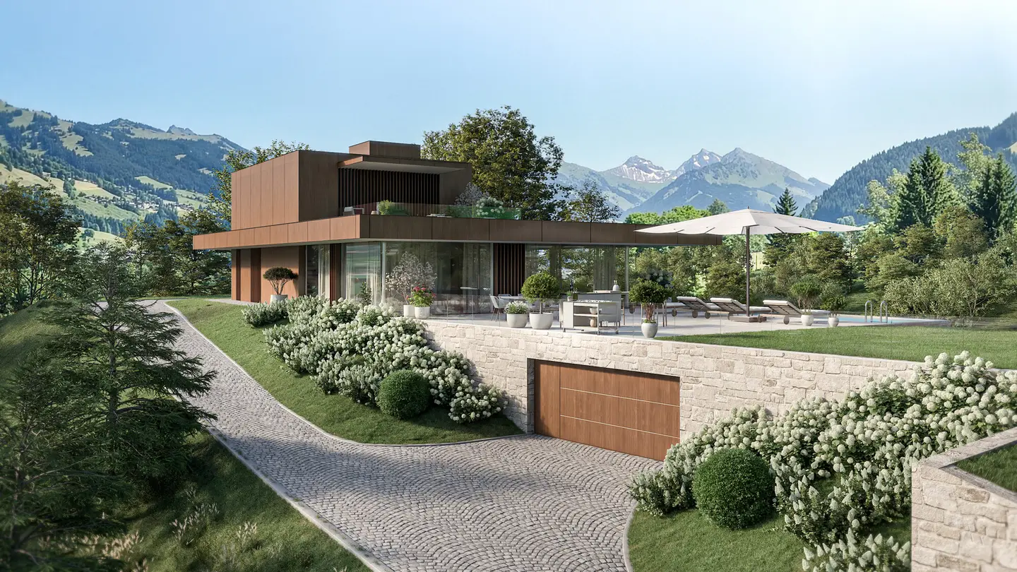 KITZIMMO-Residenz Ludwig - Luxusvilla in einzigartiger Aussichtslage - Immobilien Kitzbühel.
