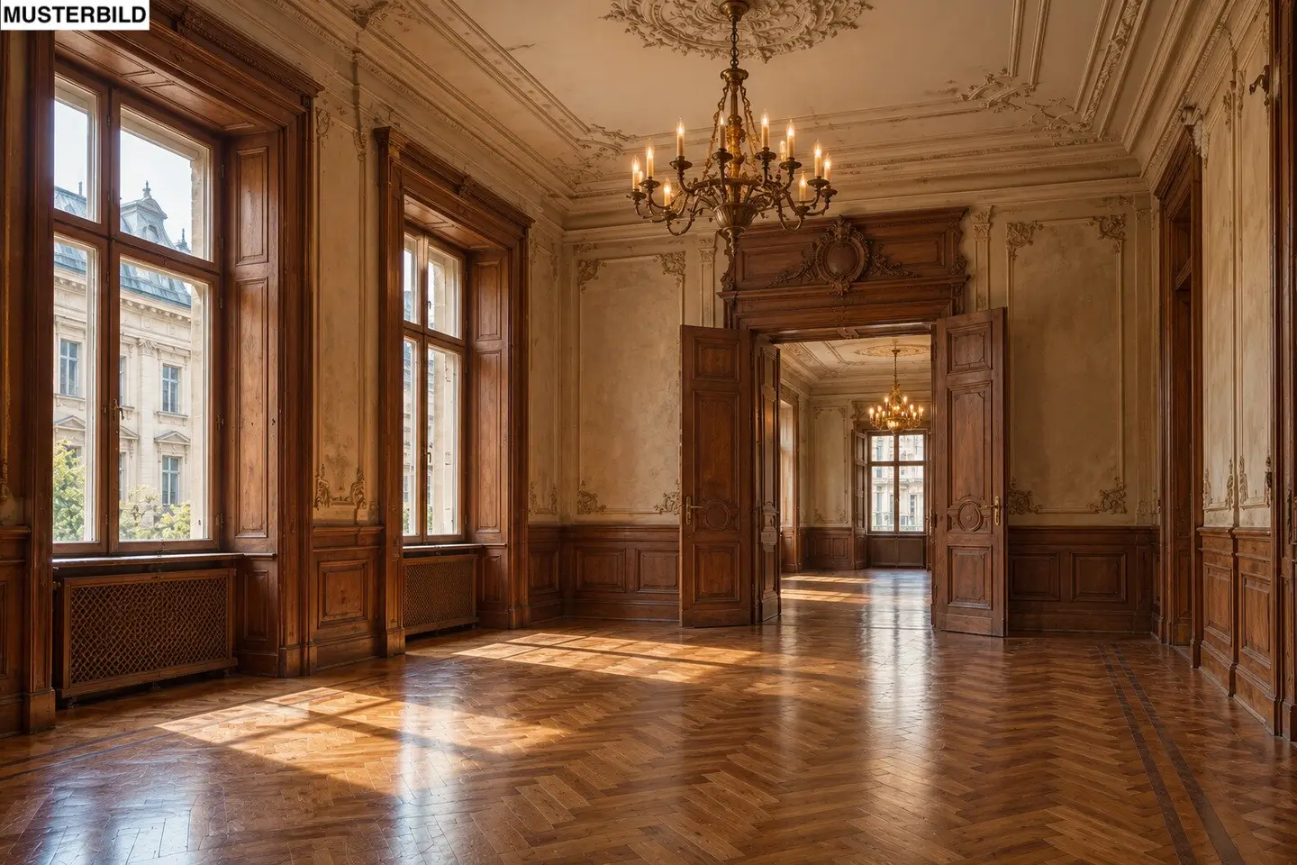 Exklusive Palais-Räumlichkeiten in Bestlage – 1. Wiener Bezirk