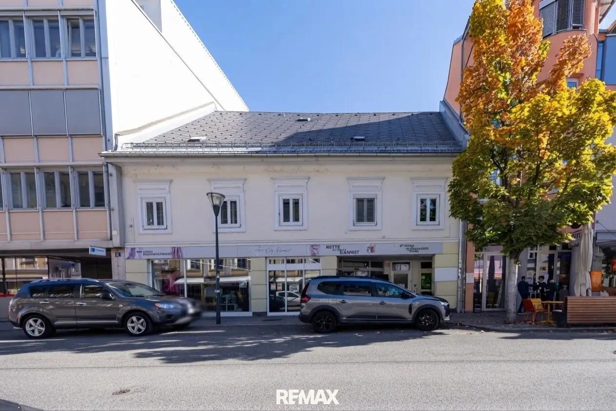 Zinshaus in zentraler Klagenfurter Innenstadtlage – Bestandsertrag & Ausbaupotenzial