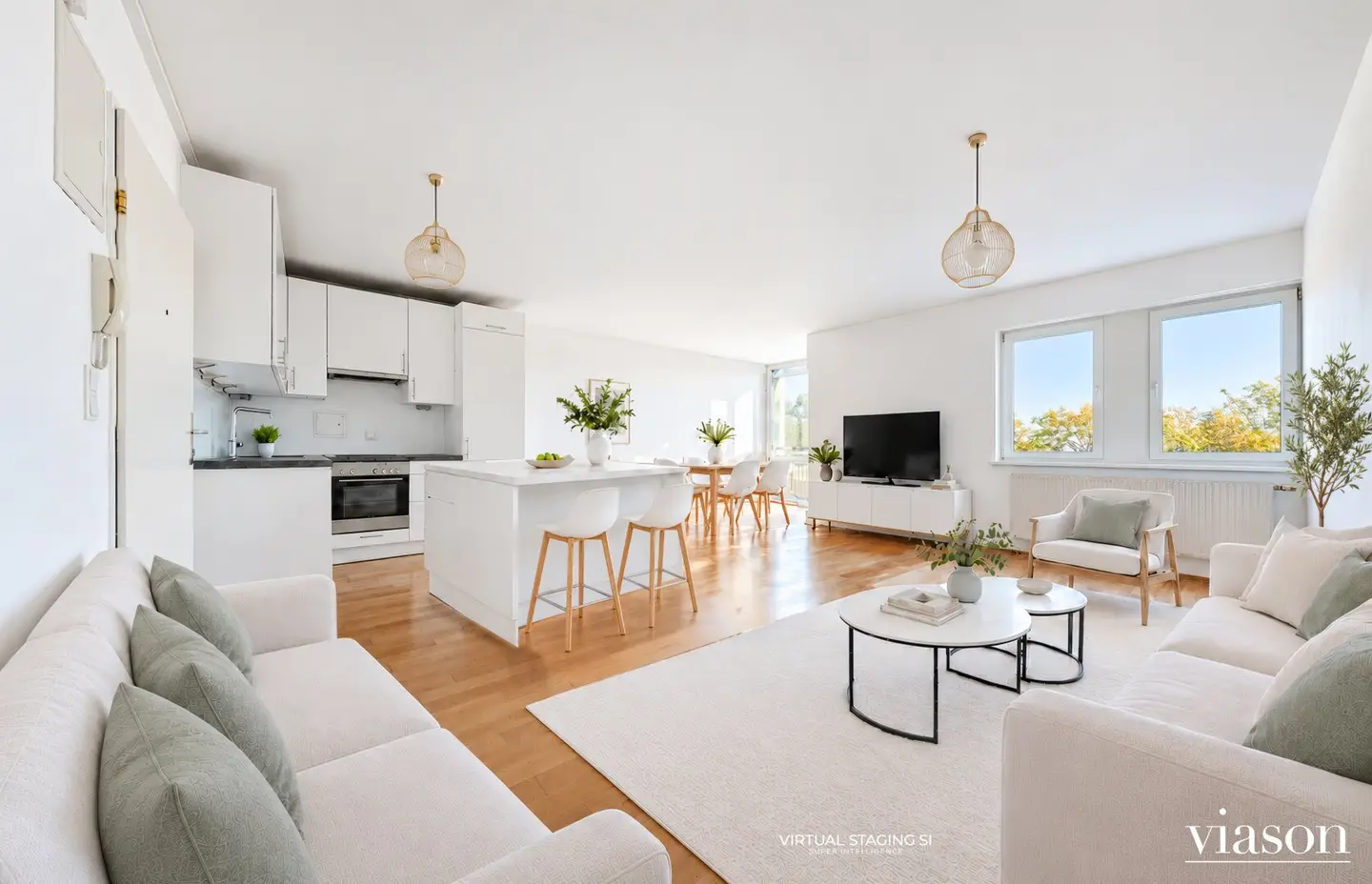 Neubau I 4. Stock I Balkon I 4-Zimmer I 2 Eingänge I Nutzung auch als 2 x 2 Zimmerwohnung I Nahe Donauinsel